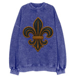 Fleur de Lis  - Vintage Sweatshirt