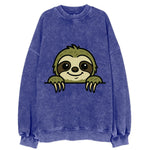 Sloth  - Vintage Sweatshirt