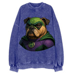 Bulldog Strong Hero  - Vintage Sweatshirt