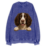 English Springer Spaniel  - Vintage Sweatshirt