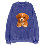 Nova Scotia Duck Tolling Retriever  - Vi - Vintage Sweatshirt