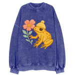 Yellow Dart Frog - Vintage Sweatshirt