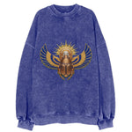 Winged Scarab - Vintage Sweatshirt