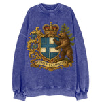 Finland Brown Bear Emblem  - Vintage Sweatshirt