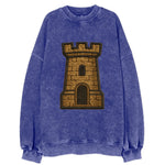 Castle Tower  - Vintage Sweatshirt