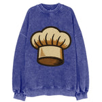 Chef Hat  - Vintage Sweatshirt