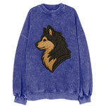 Finnish Lapphund - Modern Arctic breed l - Vintage Sweatshirt