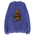 Sacred Heart  - Vintage Sweatshirt