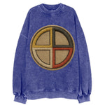 Medicine Wheel  - Vintage Sweatshirt