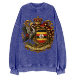 Uganda Crested Crane Emblem  - Vintage Sweatshirt