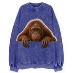 Orangutan  - Vintage Sweatshirt