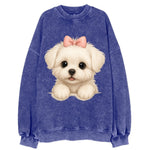 Maltese  - Vintage Sweatshirt