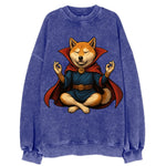 Shiba Inu Doctor Strange  - Vintage Sweatshirt