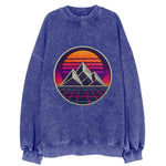 Retrowave Mountains - Vintage Sweatshirt