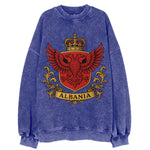 Albania Heritage Badge  - Vintage Sweatshirt