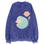 Aqua Hedgehog - Vintage Sweatshirt