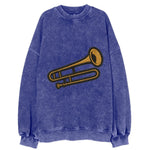 Trombone  - Vintage Sweatshirt