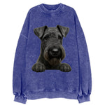Kerry Blue Terrier  - Vintage Sweatshirt