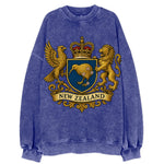 New Zealand Heritage Badge  - Vintage Sweatshirt