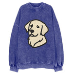 Golden Retriever - Head tilt curious pos Vintage Sweatshirt