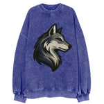Lone Wolf Wanderer  - Vintage Sweatshirt