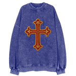 Armenian Cross - Vintage Sweatshirt