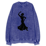 Flamenco dancer passionate stance - Vintage Sweatshirt