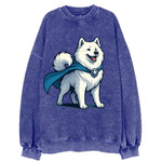 Samoyed Winter Hero  - Vintage Sweatshirt