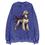 Afghan Hound Mystic Hero  - Vintage Sweatshirt