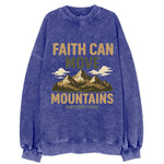 Matthew 17:20 Mountains - Vintage Sweatshirt