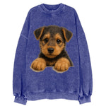 Airedale Terrier  - Vintage Sweatshirt