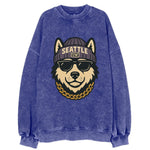 Seattle Husky - Vintage Sweatshirt