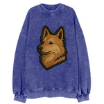 Icelandic Sheepdog - Trendy Iceland spit - Vintage Sweatshirt