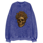 Skull and Roses  - Vintage Sweatshirt