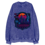 Cyberpunk City - Vintage Sweatshirt