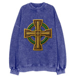 Durrow Cross - Vintage Sweatshirt