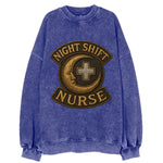 Night Shift Nurse  - Vintage Sweatshirt