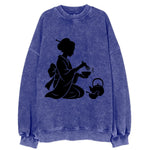 Geisha traditional tea ceremony - Vintage Sweatshirt