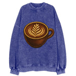 Latte Art  - Vintage Sweatshirt