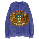 Equatorial Guinea Silk Cotton Tree Emblem - Vintage Sweatshirt