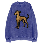 Italian Greyhound - Modern elegant silho - Vintage Sweatshirt