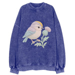 Firecrest Thistle Crown - Vintage Sweatshirt