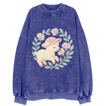 Lamb Sweet Peas - Vintage Sweatshirt