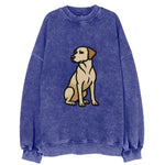 Rhodesian Ridgeback - Red wheaten sittin Vintage Sweatshirt