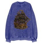 Pirate Ship  - Vintage Sweatshirt