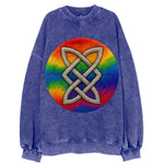 Celtic Shield Knot  - Vintage Sweatshirt