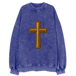 Latin Cross - Vintage Sweatshirt