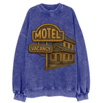 Motel Sign  - Vintage Sweatshirt
