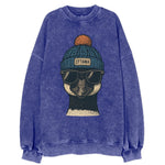 Ottawa Canadian Goose wearing Ottawa bea - Vintage Sweatshirt