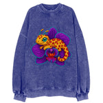 Leopard Orchid - Vintage Sweatshirt